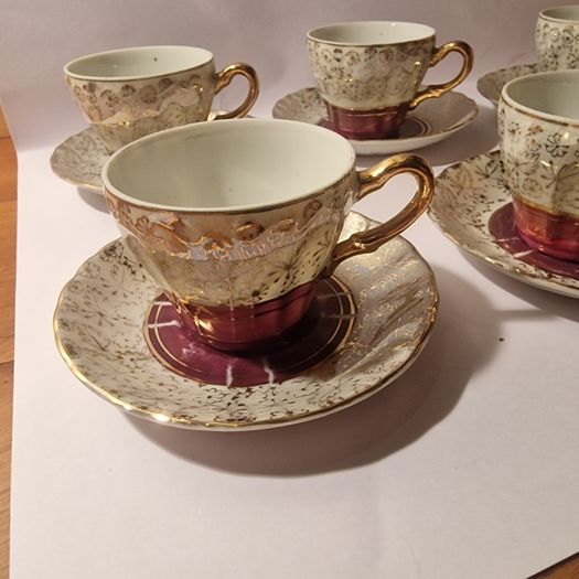Vintage Japanese Floral Tea Set