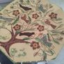 Imc Philadelphia 1999 Hand Painted Pottery Large Plate 14 Inches Breininger Sgraffito Redware Charger Signed Dated American Folk Art Pottery Image 9