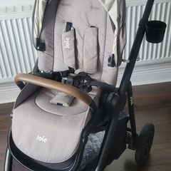 Joie Travel System - Buggy, Carrycot, Car Seat, isofix base