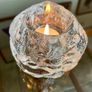 Kosta Boda Medium Snowball Tea Light Candle Holder Image 6