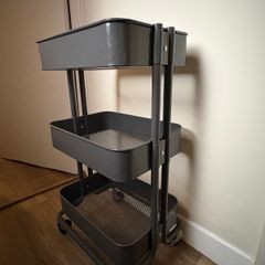 3 Tier Storage Trolley with Wheels