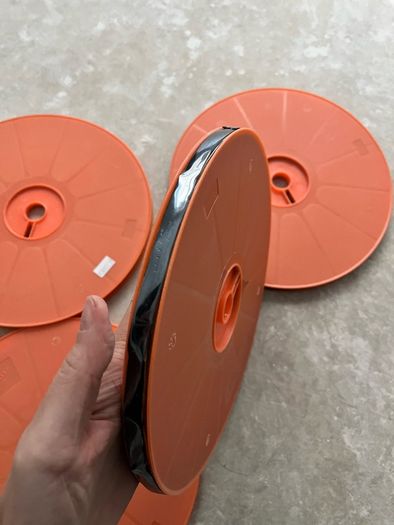 Adhesive lead - sticky back lead