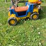 Stroller/tonka truck/ironing board/weight bench. Image 2