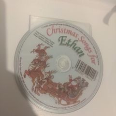 Christmas songs on CD for Ethan
