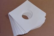 Over 11% OFF! 50 X 7" Inch CREAM Paper Inner Sleeves For 45s - 45rpm Singles - Square Corners - Premium Top Quality