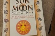 Sun &amp; Moon Signs. An Anthological Guide To Love, Career &amp; Destiny. By Marisa St Clair. First Edition Large Volume Hardback With Dustjacket In Good Condition.  See Photos For Same.