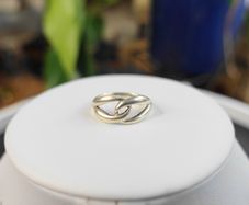 Vintage Sterling Silver 925 Knot Ring