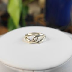Vintage Sterling Silver 925 Knot Ring