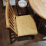 Wooden table and chairs Image 3