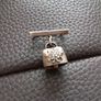 Cow bell brooch silver Image 4