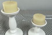 2 Candle Holders &amp; Candles