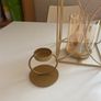 Candle holder with two side candle holders Image 2