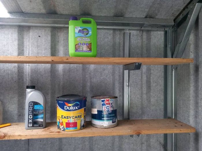 Steel shed