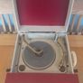 Rare 1957 Vintage Pilot Encore RC126, portable suitcase, record player. Excellent Vintage Condition. BSR 4 speed Turntable. Plays 33/3 and 45 RPM, 16's and 78's Image 9