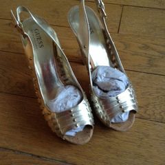 Guess Gold Sandals