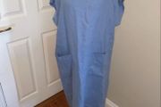 Carolyn Donnelly blue linen dress - suit 10-12