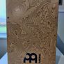 Meinl CAJ3MB-M Cajinto Cajon (Siam Oak / Makah Burl) + Meinl Padded Bag Image 8