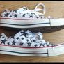 Converse Star Print Low-Tops Size UK 5 Image 7