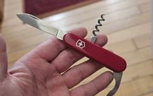 Vintage Collectable Victorinox Bartender Discontinued 84mm model with Modern handles installed