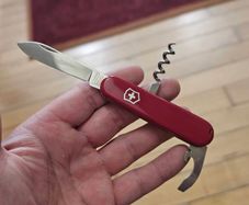 Vintage Collectable Victorinox Bartender Discontinued 84mm model with Modern handles installed