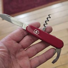 Vintage Collectable Victorinox Bartender Discontinued 84mm model with Modern handles installed