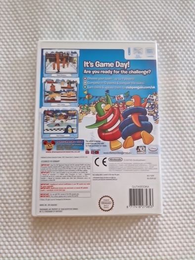 Disney Club Penguim Game day Nintendo Wii Games Original