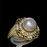Sterling silver 925 ring with Edison Pearl Image 7