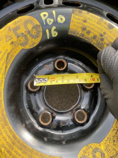 2016 Volkswagen Polo Spare Wheel 5x100