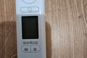 sanitas,fore head digital thermometer.basically brand new. No box