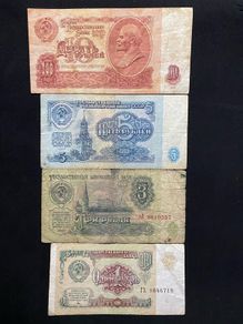 Set of Russian rubles 1961,1991 CCCP (7)