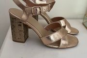 Rose Gold Sandals