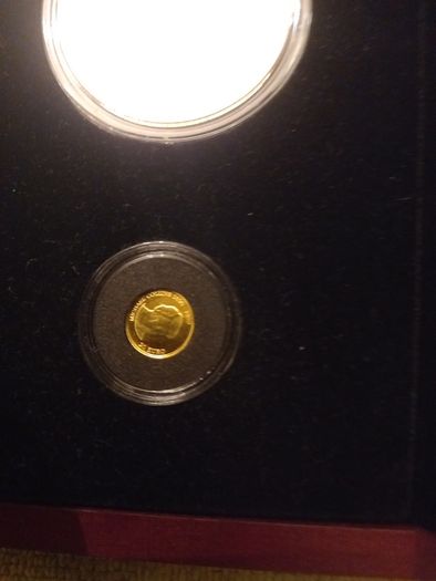 RARE Ireland Double Set Gold & Silver Proof Coin Set 2012. Michael Collins. 90th. Anniversary
