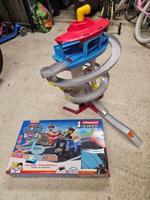 Paw Patrol Car Race & Tower