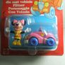 DISNEY MINNIE MOUSE (Mattel Inc.) - diecast car with Minnie Mouse figure (c.1988) Image 5