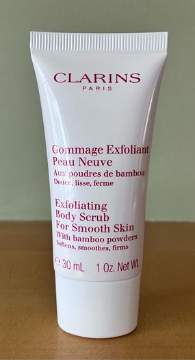 New Clarins Exfoliating Body Scrub 30ml