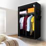 Canvas Fabric Wardrobe 108x45x170 Cm - Free Delivery Nationwide Image 9