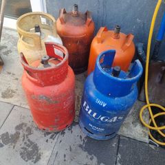 gas bottles  almost full  20 a bottle
