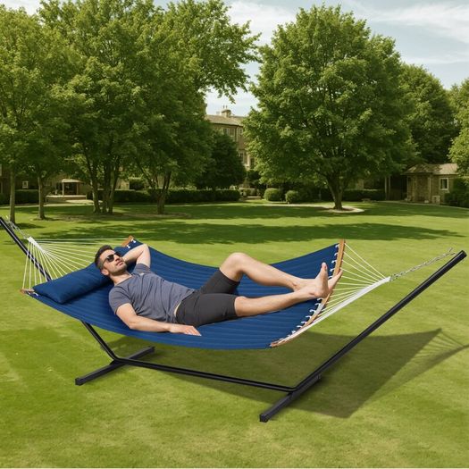 Garden hammock heavy duty Luxury hammock with frame stand