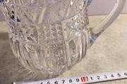 Lovely Old Cut Glass Jug.