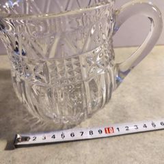 Lovely Old Cut Glass Jug.