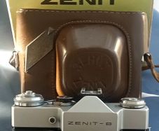 Zenit-B Box Passport Refurbished USSR Soviet Union Russian 35 mm film camera 71115150
