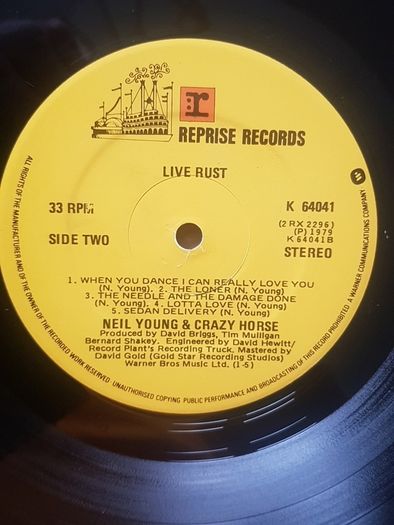 Neil Young 2LP  (Irish)