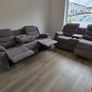 New 3+2 Grey Fabric Sofa Sets Image 3