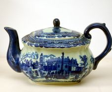 Staffordshire Victoria Ware teapot
