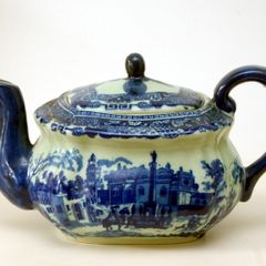Staffordshire Victoria Ware teapot