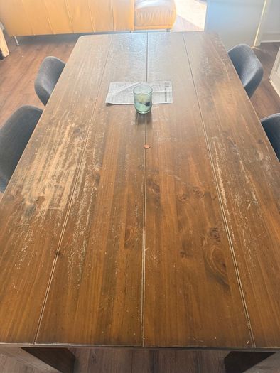Table and 4 chairs