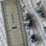 Sterling silver national stone earrings Image 2