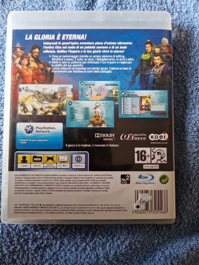 Dynasty warriors 6 Empires PlayStation3 Ps3 Games Original
