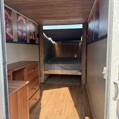 Camping cargo trailer