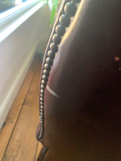 Chesterfield wingback chair